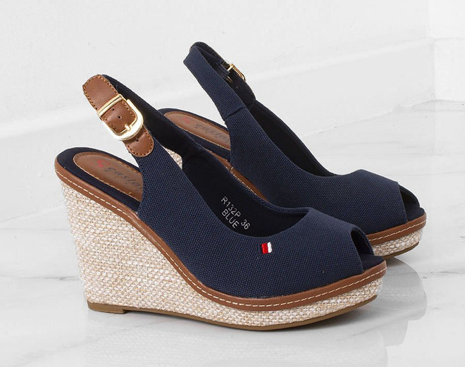 GRANATOWE SANDAŁY ESPADRYLE SULIS 3