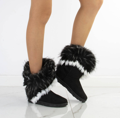 CZARNE ŚNIEGOWCE Z FUTERKIEM NEGAR