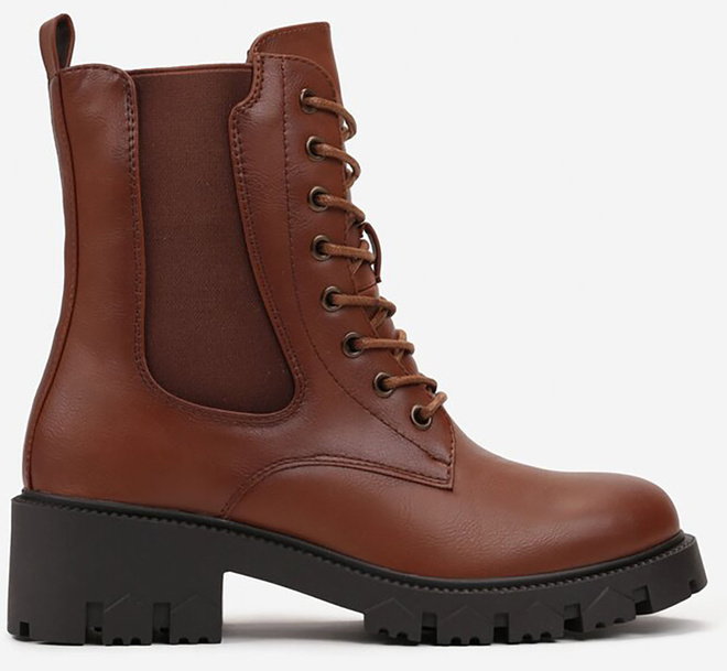 CAMEL BOTKI OCIEPLANE TRAPERY NA PLATFORMIE ALMILA 1