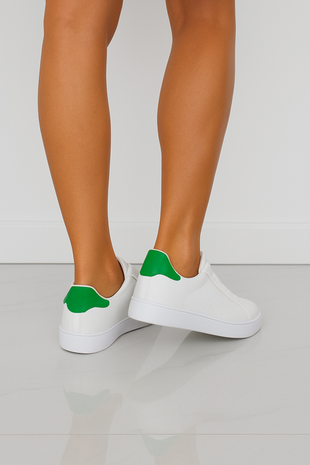 DAMSKIE BIAŁE SNEAKERSY TRAMPKI SKÓRZANE TUFFO 6