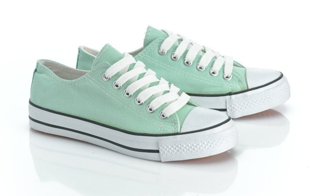 MIĘTOWE KLASYCZNE TRAMPKI CONVER 2