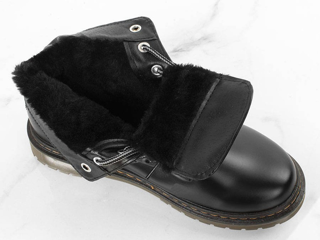 CZARNE OCIEPLANE GLANY LEYTE 7