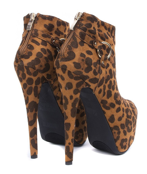 ZAMSZOWE BOTKI W PANTERKĘ NA PLATFORMIE SZPILKI KELINDA 4