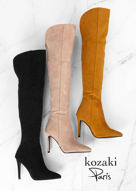 KOZAKI ZA KOLANO ŻÓŁTE PARIS 3