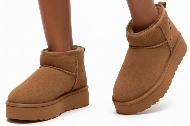 CAMEL OCIEPLANE ŚNIEGOWCE BOTKI NA PLATFORMIE EDDIE 4