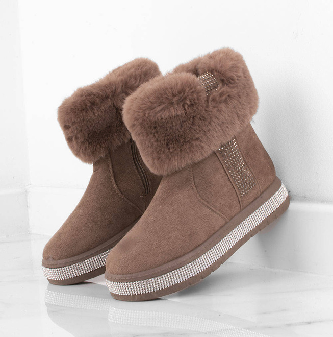 DAMSKIE BOTKI OCIEPLANE ŚNIEGOWCE WINDY