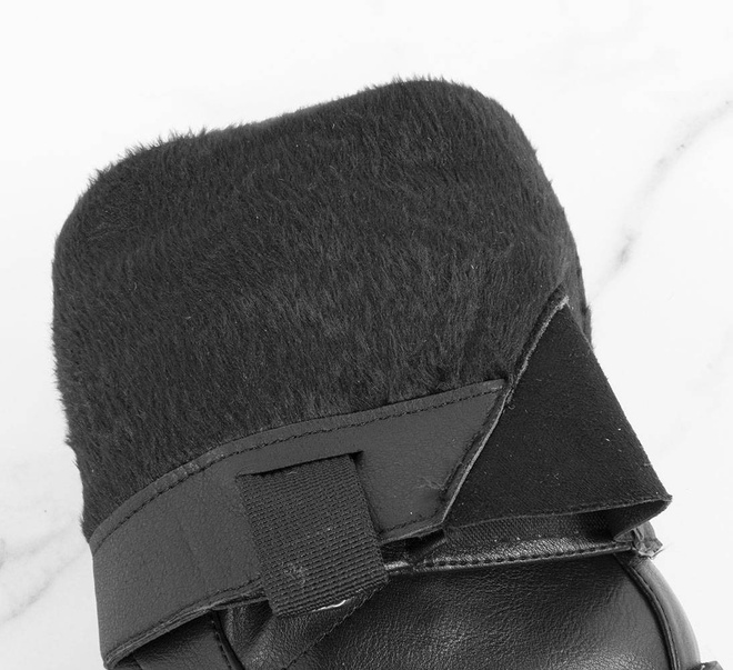 CZARNE SKÓRZANE KOZAKI MERLI 11