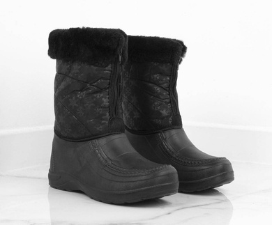 CZARNE SNIEGOWCE KALOSZE