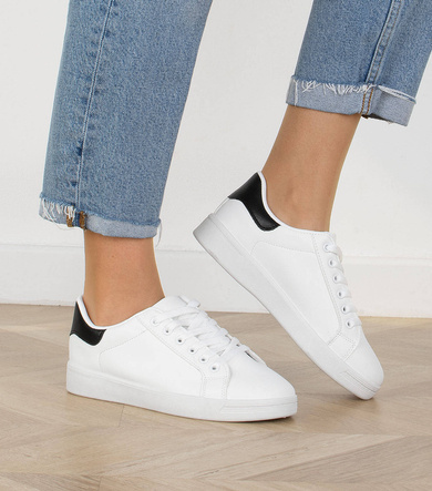 BIAŁE SNEAKERSY SPORTOWE TRAMPKI APOLA