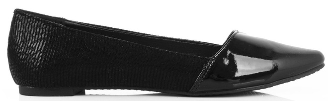 CZARNE BALERINKI KLASYCZNE WYGODNE CARMEN 1