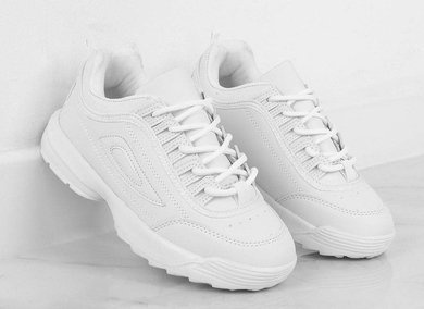 BIAŁE SNEAKERSY ESSENTIALS