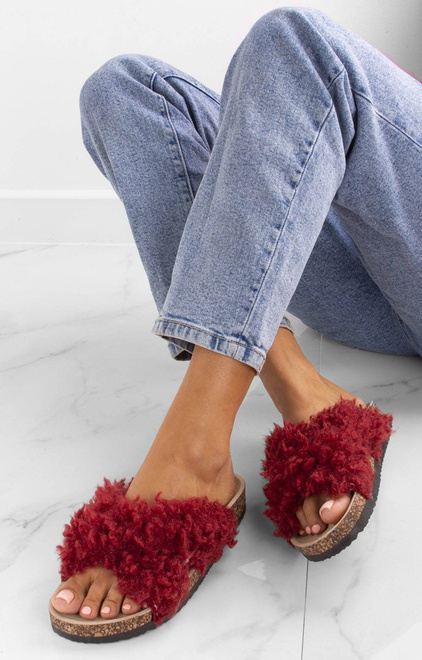 BORDOWE KLAPKI Z FUTERKIEM LAMB 3