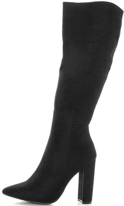 CZARNE ZAMSZOWE KOZAKI MARICA 4