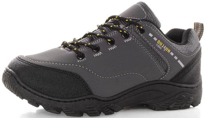 SZARE MĘSKIE BUTY TREKKINGOWE 4