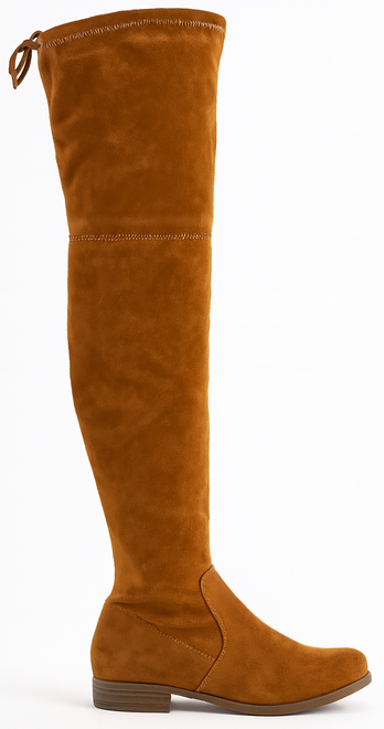 CAMEL ZAMSZOWE KOZAKI ZA KOLANO NA SŁUPKU ZAMEK LUTILA 1