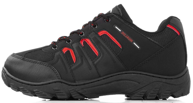 CZARNE MĘSKIE BUTY TREKKINGOWE 3