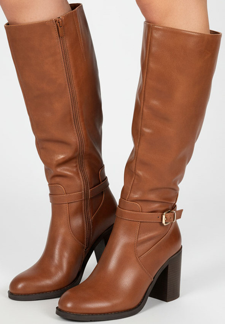 CAMEL DAMSKIE  KOZAKI SKÓRZANE OCIEPLANE ZAMEK 5