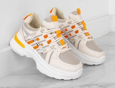 BEŻOWE SNEAKERSY NA PLATFORMIE BIRRA