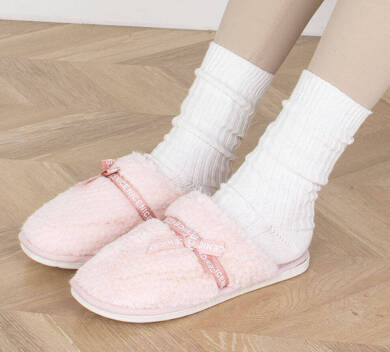 OCIEPLANE KAPCIE KLAPKI PUDROWY RÓŻ AGNES