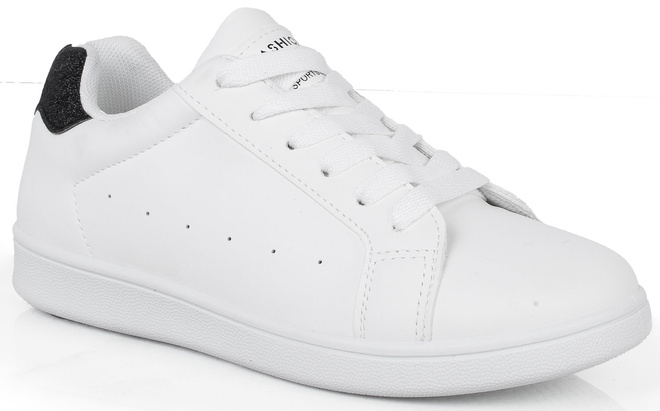 DAMSKIE BIAŁE SNEAKERSY TRAMPKI SKÓRZANE VENETY 1