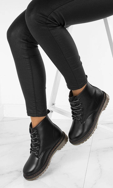 CZARNE OCIEPLANE GLANY LEYTE 6