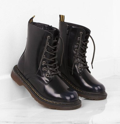 GLANY GRANATOWE OCIEPLANE BOTKI TOLLES