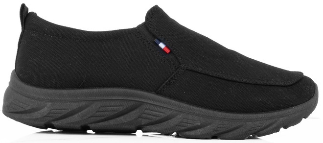 CZARNE TENISÓWKI TRAMPKI CZESZKI WSUWANE SLIP ON 3