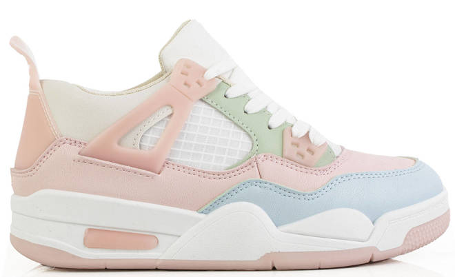 SPORTOWE SNEAKERSY GRUBA PODESZWA PINKY 1